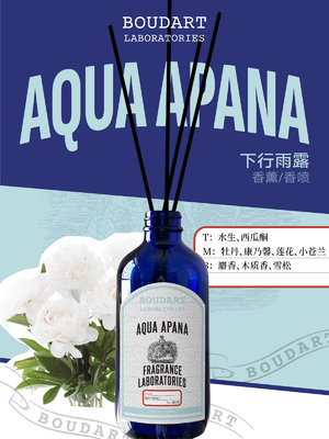 AQUA APANA Reed Diffuser Parfüm Cam Şişe Esanslı Yağ Aroma Ev Dekorasyonu için Rattan Çubuklar