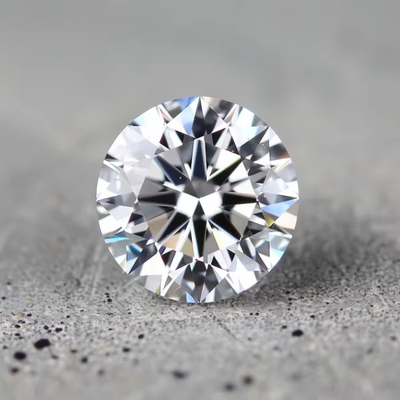 Özel Şekil Moissanite Beyaz VVS1 Yuvarlak Kusursuz Moissanite Taşı