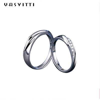 0.7in 0.06oz Gümüş Takı Yüzükler Anne Trendy Twisted Band Yüzük