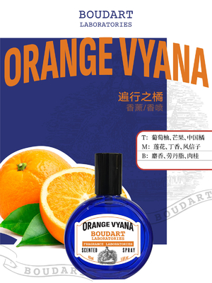 Çiliçe Essential Oil Body Spray ORANGE VYANA Body Mist OEM Konsantre Parfüm