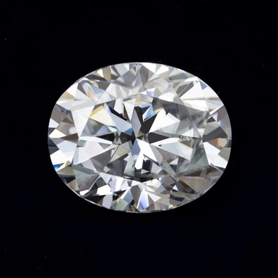 DEF Renk Moissanite VVS Geçit Elmas Denetleyicisi Sıfır Oval Moissanite Taşları