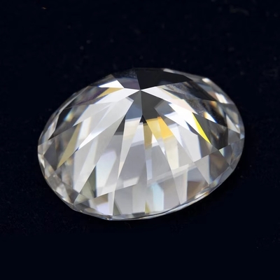 DEF Renk Moissanite VVS Geçit Elmas Denetleyicisi Sıfır Oval Moissanite Taşları
