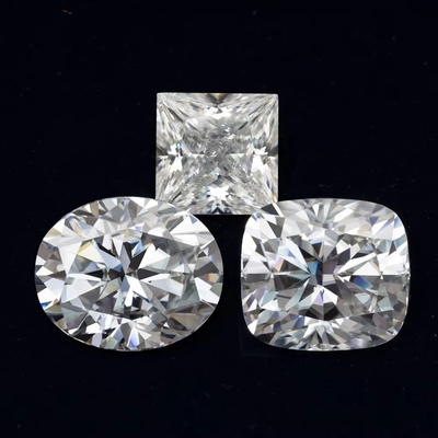 DEF Renk Moissanite VVS Geçit Elmas Denetleyicisi Sıfır Oval Moissanite Taşları