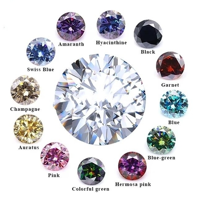 DEF Renk Moissanite VVS Geçit Elmas Denetleyicisi Sıfır Oval Moissanite Taşları