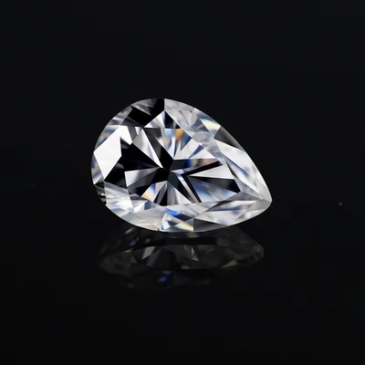 Özel Şekil Moissanite Beyaz VVS1 Yuvarlak Kusursuz Moissanite Taşı