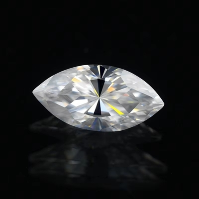 Özel Şekil Moissanite Beyaz VVS1 Yuvarlak Kusursuz Moissanite Taşı