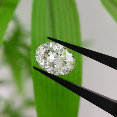 Büyük Boyut 5ct Oval Kesim CVD E F VS1 VS2 IGI Laboratuvar Büyütülmüş Sıfır Elmaslar Toptan