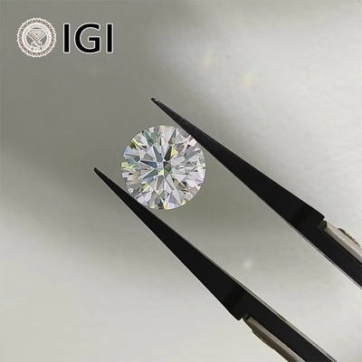 0.5ct - 3ct E Renk Sertifikalı Laboratuvar Yaratılmış Elmaslar Moissanite HPHT CVD Elmas
