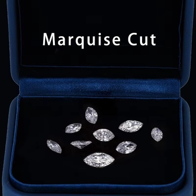 0.8-3.3mm Yuvarlak Parlak Kesim Adam Yapımı Elmas Moissanite DEF VVS VS Laboratuvar Büyütülmüş Elmas