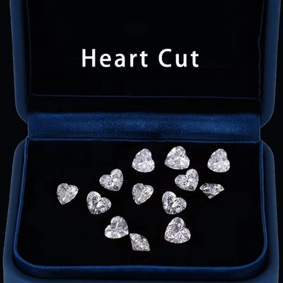 0.8-3.3mm Yuvarlak Parlak Kesim Adam Yapımı Elmas Moissanite DEF VVS VS Laboratuvar Büyütülmüş Elmas