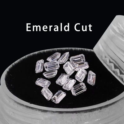 0.8-3.3mm Yuvarlak Parlak Kesim Adam Yapımı Elmas Moissanite DEF VVS VS Laboratuvar Büyütülmüş Elmas