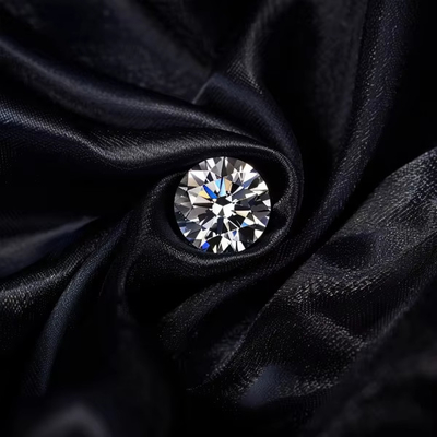 5mm-20mm VVS1 Beyaz yuvarlak kesilmiş gevşek Moissanite Taşları