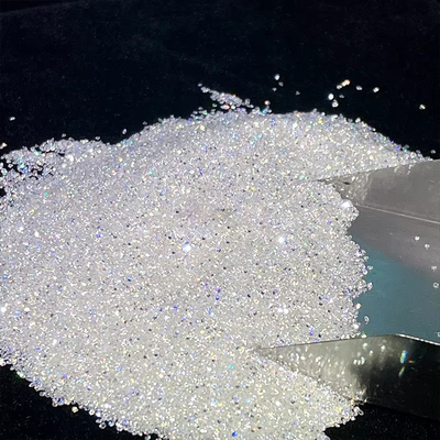 Küçük Boyutlu Yuvarlak Melee Moissanite 1.0 CT Her Paket Renk Oyunu Optik Etkileri ile