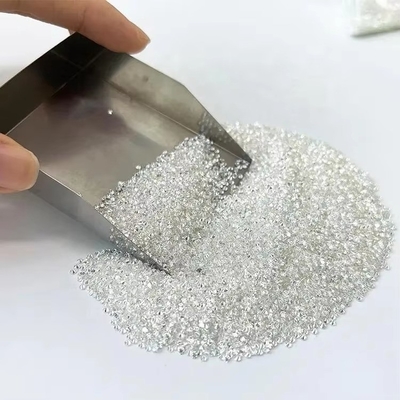 Küçük Boyutlu Yuvarlak Melee Moissanite 1.0 CT Her Paket Renk Oyunu Optik Etkileri ile