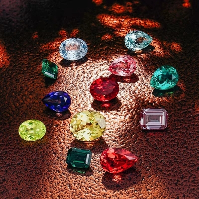 Laboratuvarda yetiştirilen Jedi Kan rengi Ruby Oval Parlak Kesim Laboratuvar tarafından oluşturulmuş Ruby
