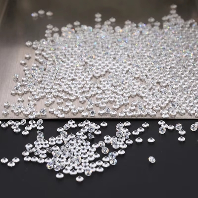 1000pcs/pack 5A Melee Beyaz CZ Taş Sıfır Kübik Zirkonya Kadınlar için Moissanite Mücevher