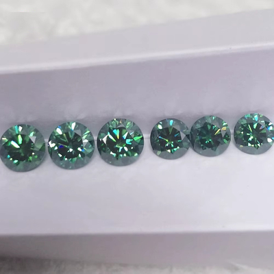 Moissanite stud yuvarlak parlak kesim laboratuvarı yaratıldı VVS gevşek Moissanite Elmas Düğün yüzükleri için moissanite yüzükleri markize