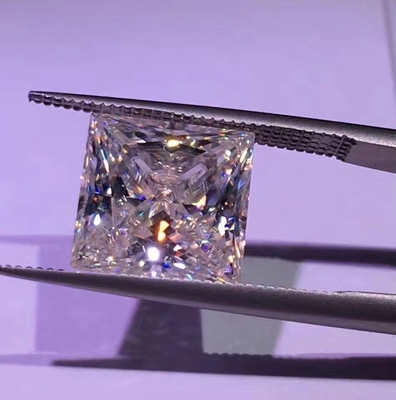 Prenses Cut Canlı Sarı Mosanita VVS gevşek Zümrüt Moissanite Elmas moissanite yüzükler pembe moissanite söz yüzüğü