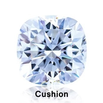 Moissanite Elmas Kalbi Prenses Asscher Yastık Yuvarlak Parlak Kesim Charles VVS Sıfır Taş