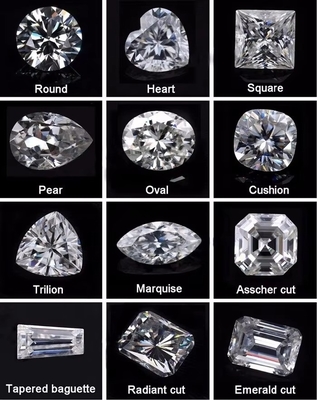 Üreticiler Alışveriş Moissanite gevşek taş Elmas Test GRA elmas yuvarlak Yırtıcı Moissanite taşları mücevher yapımı için