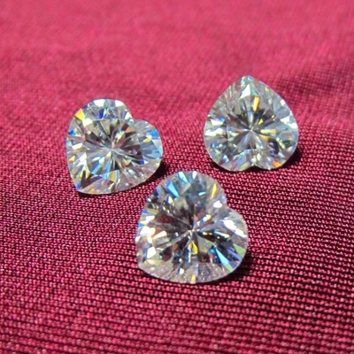 armut şeklindeki moissanite yüzüğü Özel GRA VVS Mossanite Açıklık Sıfır Moissanite Elmaslar Moissanite mücevher taşları