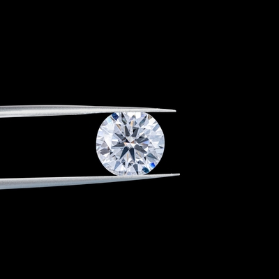 Gemstone Shape Oval 2-10ct Beyaz yuvarlak kesim boş Moissanite nişan yüzükleri için