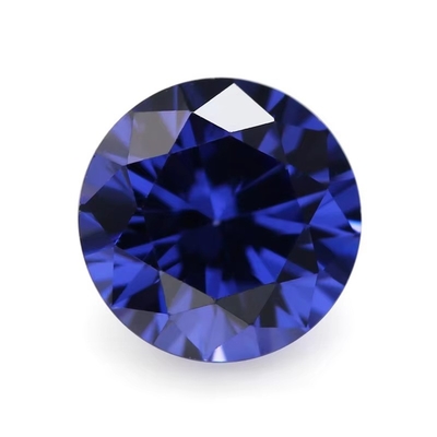 5A Kaliteli gevşek taşlar Renkler Zirkon Elmaslar Yuvarlak Kesim 1.75mm 2.25mm Sentetik 5ct Moissanite Yüzüğü için