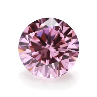 5A Kaliteli gevşek taşlar Renkler Zirkon Elmaslar Yuvarlak Kesim 1.75mm 2.25mm Sentetik 5ct Moissanite Yüzüğü için