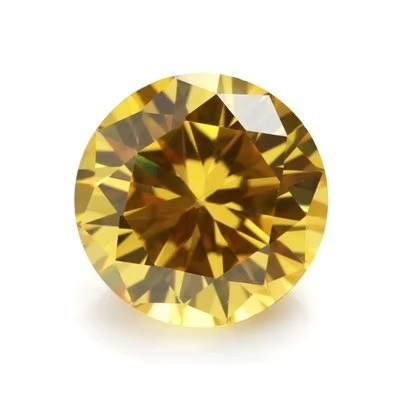 5A Kaliteli gevşek taşlar Renkler Zirkon Elmaslar Yuvarlak Kesim 1.75mm 2.25mm Sentetik 5ct Moissanite Yüzüğü için