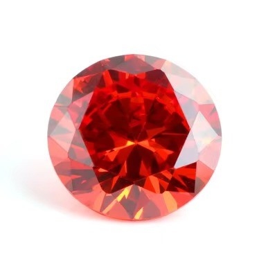 5A Kaliteli gevşek taşlar Renkler Zirkon Elmaslar Yuvarlak Kesim 1.75mm 2.25mm Sentetik 5ct Moissanite Yüzüğü için