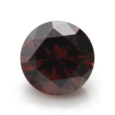 5A Kaliteli gevşek taşlar Renkler Zirkon Elmaslar Yuvarlak Kesim 1.75mm 2.25mm Sentetik 5ct Moissanite Yüzüğü için