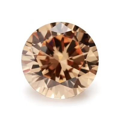 5A Kaliteli gevşek taşlar Renkler Zirkon Elmaslar Yuvarlak Kesim 1.75mm 2.25mm Sentetik 5ct Moissanite Yüzüğü için