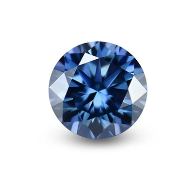Grosso GRA Moissanite Gri Pembe Sarı Şampanya Mavi Yeşil Yuvarlak kesilmiş moissanite mücevher yapımı için elmas