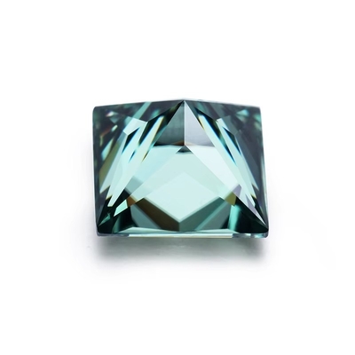 Prenses Cut 5.5x5.5mm 1 karat Moissanite VVS Renkler Kare Parlak Sıvı Elmas