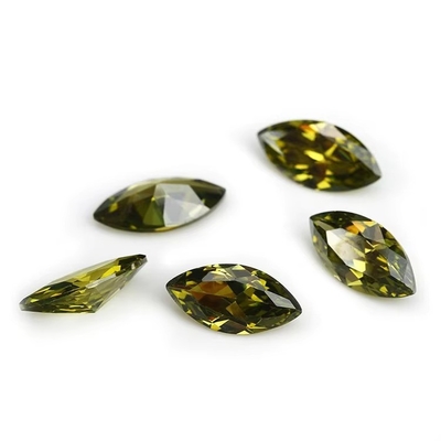 8x4mm Markize şeklinde CZ taşları mücevher yapımı ve erkek düğün halkaları için idealdir