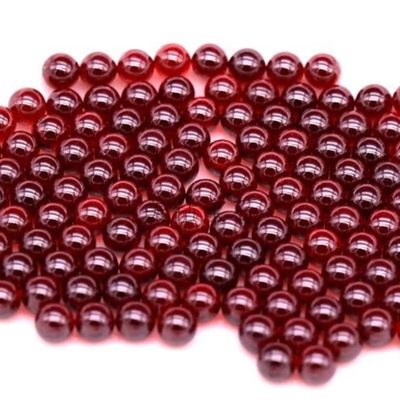 Yuvarlak top granat peridot pembe renkler CZ boncuklar sentetik kübik zirkonya gevşek taş elmas küpeler için