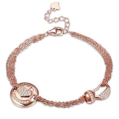 Rose Gold Gümüş Takı Bilezikler