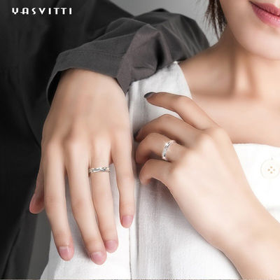 0.7in 0.06oz Gümüş Takı Yüzükler Anne Trendy Twisted Band Yüzük