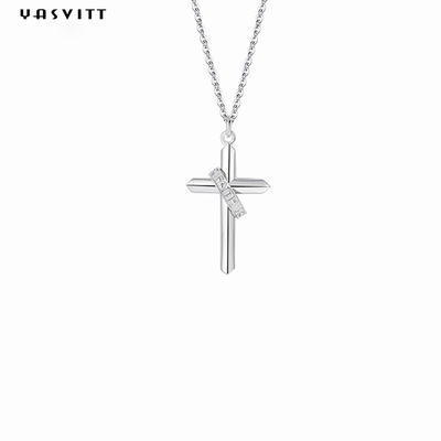 0.5M 1.92 Gram Gümüş Kolye Zincirleri 24k Nikelsiz Çapraz Zincir Kolye