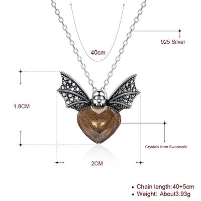 1.48ft 3.93g Gümüş Takı Setleri 14K Altın Kaplama Arı Kolye Kolye