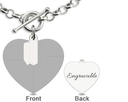 0.8X0.8IN 0.7oz Kişiselleştirilmiş Fotoğraf Charm Bilezikler unisex s925 fotoğraf oyulmuş bilezik