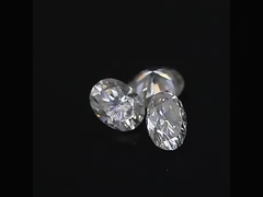 Yuvarlak moissanite elması